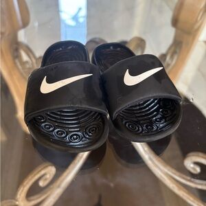 Toddler Nike Black Slide Sandals